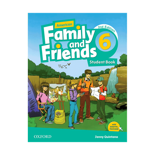 خرید کتاب American Family and Friends 2nd 6 (S+W+CD+DVD)
