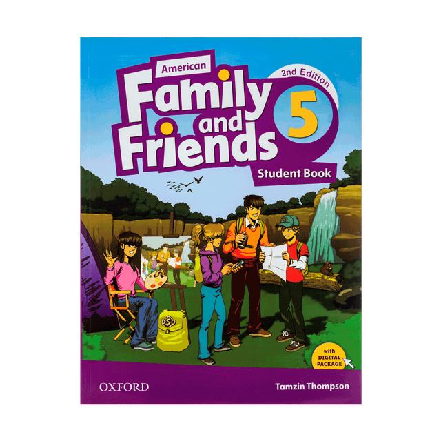 خرید کتاب American Family and Friends 2nd 5 (S+W+CD+DVD)