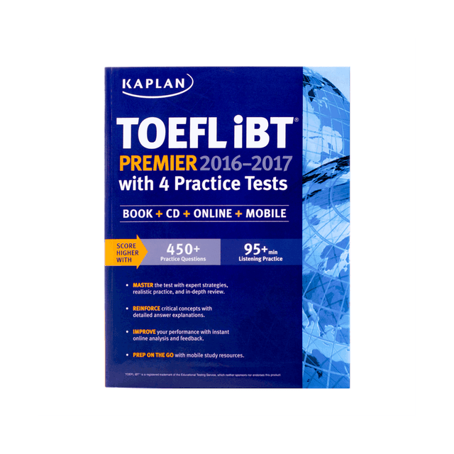 خرید کتاب TOEFL iBT Premier Kaplan(2016-2017)+CD تافل کاپلان