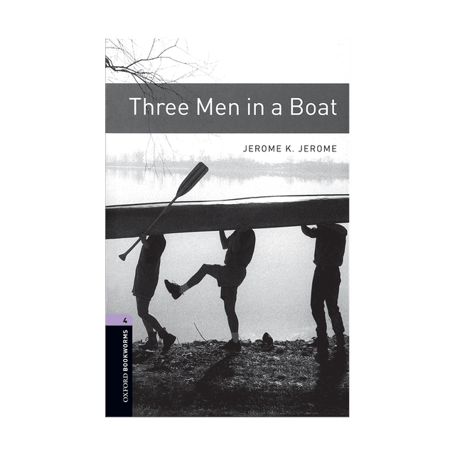 خرید کتاب Oxford Bookworms 4 Three Men in a Boat+CD