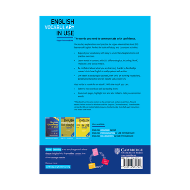 خرید کتاب English Vocabulary in Use: Upper-Intermediate