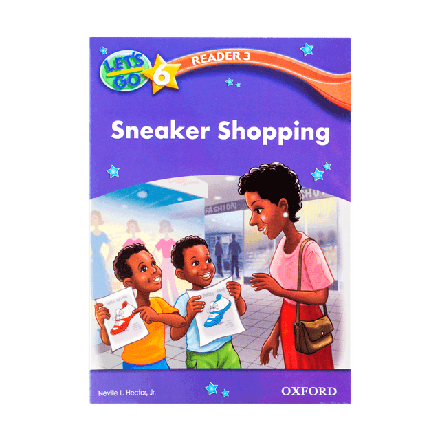 کتاب Lets Go 6 Readers Sneaker Shopping