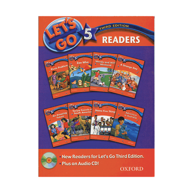 کتاب Lets Go 5 Readers 3rd Edition CD