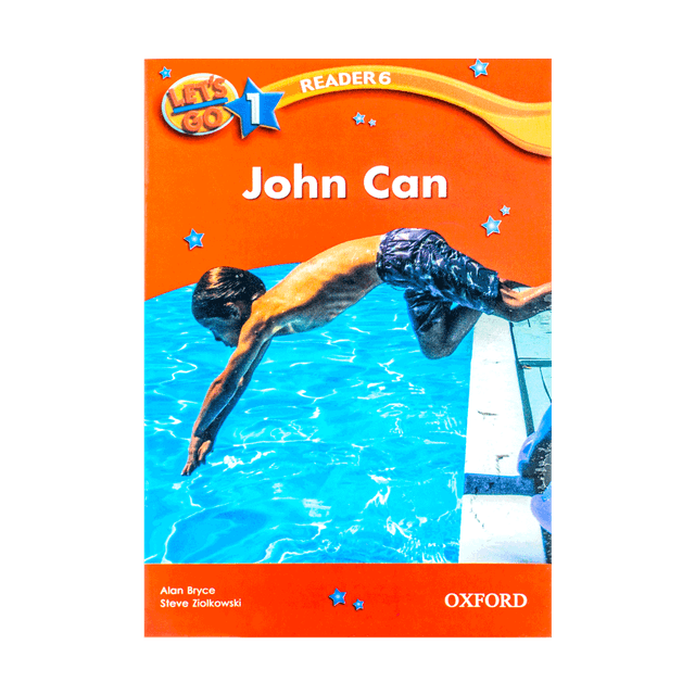 کتاب Lets Go 1 Readers John Can