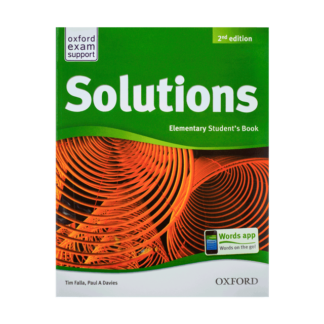 خرید کتاب Solutions Elementary 2nd SB+WB+CD+DVD