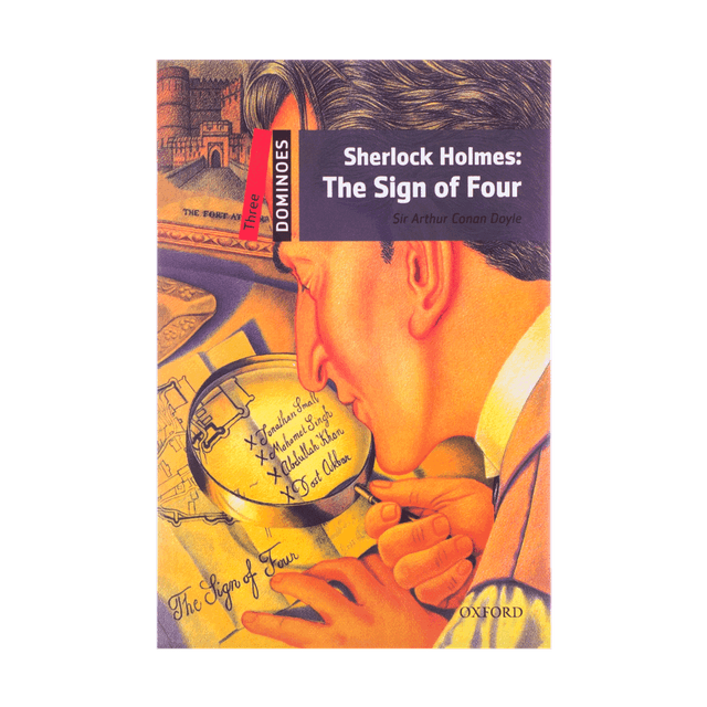 خرید کتاب New Dominoes 3 Sherlock Holmes The Sign of Four