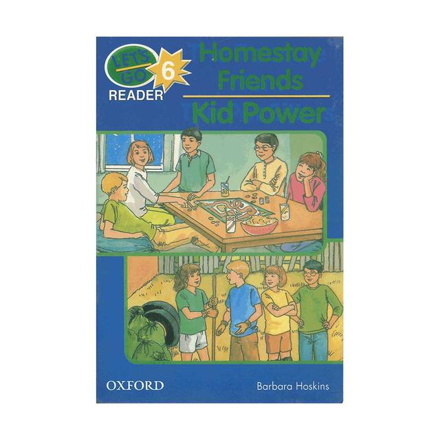 خرید کتاب Lets Go 6 Readers Homestay Friends Kid Power