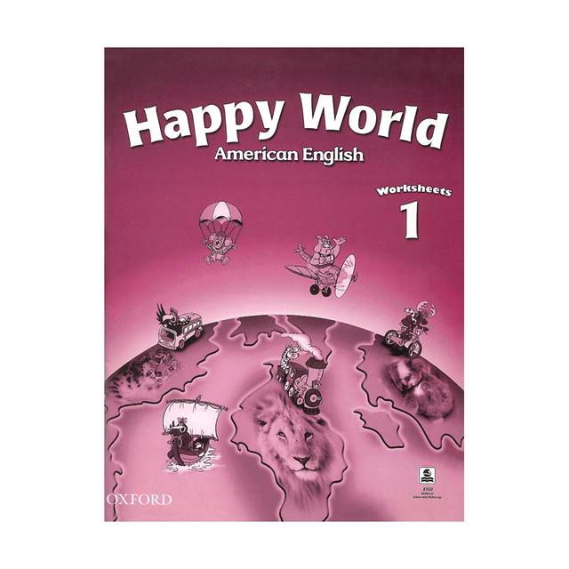 American Happy world 1 Worksheets english language learning book