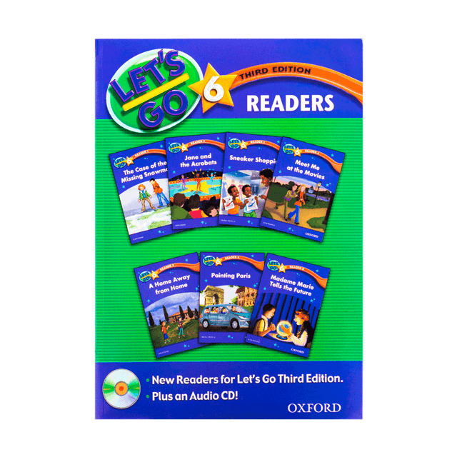 خرید کتاب Lets Go 6 Readers Book 3rd