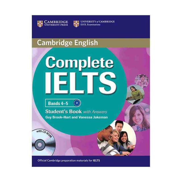 خرید کتاب Cambridge English Complete IELTS B1 (SB+WB+CD)