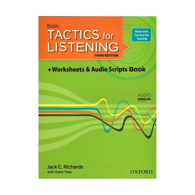 خرید کتاب Tactics for Listening Basic 3rd