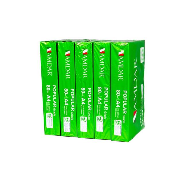 کاغذ A4 نامدار 80 گرمی پک 5 عددی