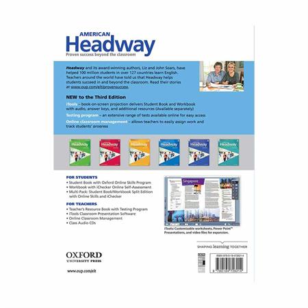 American-Headway-3-Teachers-Book-3rd-Edition---BackCover