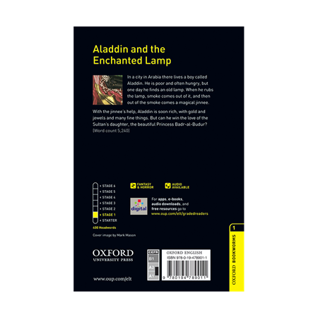 BW 1      Aladdin and the Enchanted Lamp     BackCover