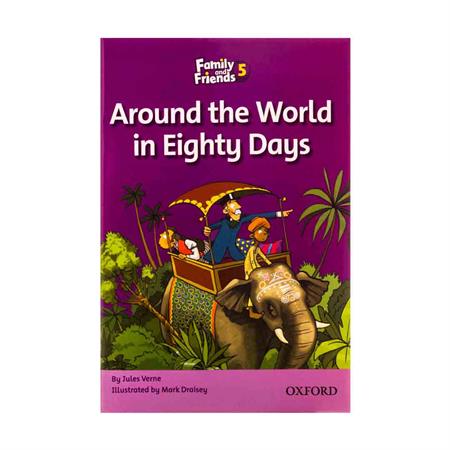 Family and Friends Readers 5 Around the World in Eighty Days English Book