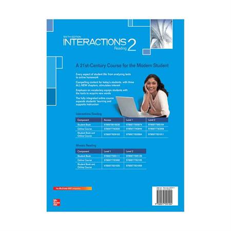 Interactions-Reading-2-6th-Edition-----BackCover