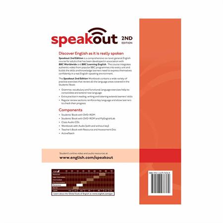 Speakout-Elementary-Workbook-2nd-Edition-----BackCover