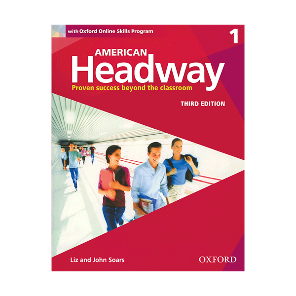 خرید کتاب American Headway 1 - 3rd (SB+WB+DVD)