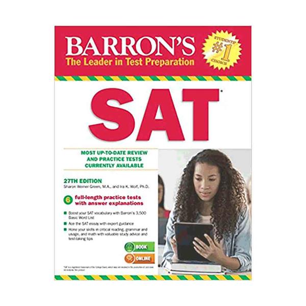 Barrons SAT 27th English Book