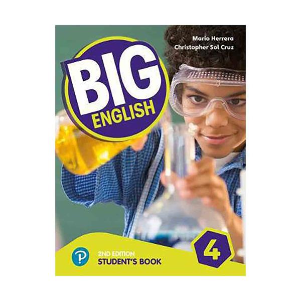 خرید کتاب Big English 2nd  4 SB+WB+CD-DVD Glossy Papers