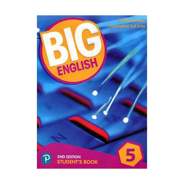 خرید کتاب Big English  2nd 5 SB+WB+CD-DVD Glossy Papers