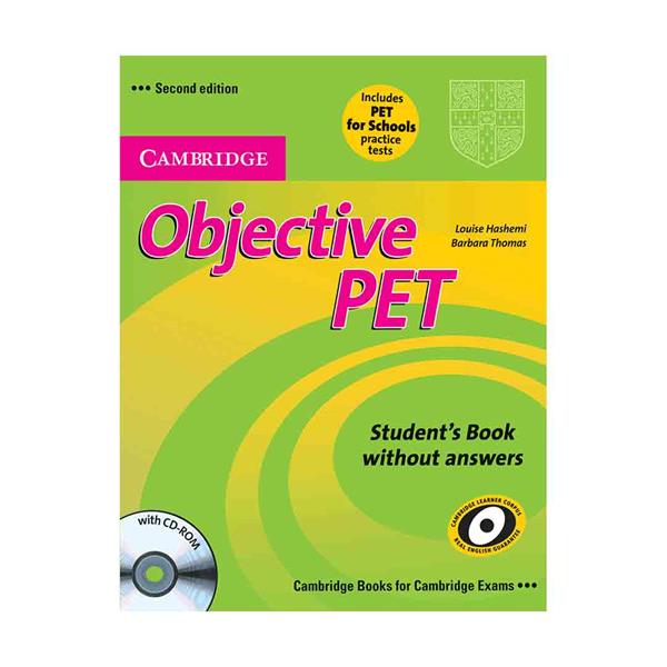 Objective PET students books 2nd Edition English book