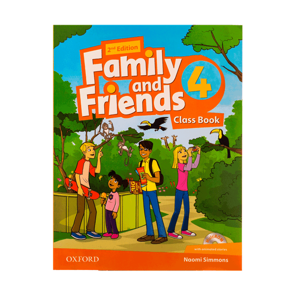 خرید کتاب Family and Friends 2nd 4 Glossy Papers