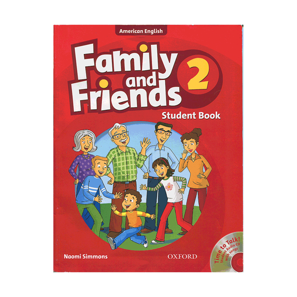 خرید کتاب American Family and Friends 2 - SB+WB+CD