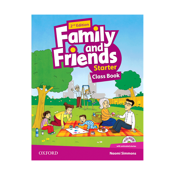 Family and Friends Starter Class english language learning book