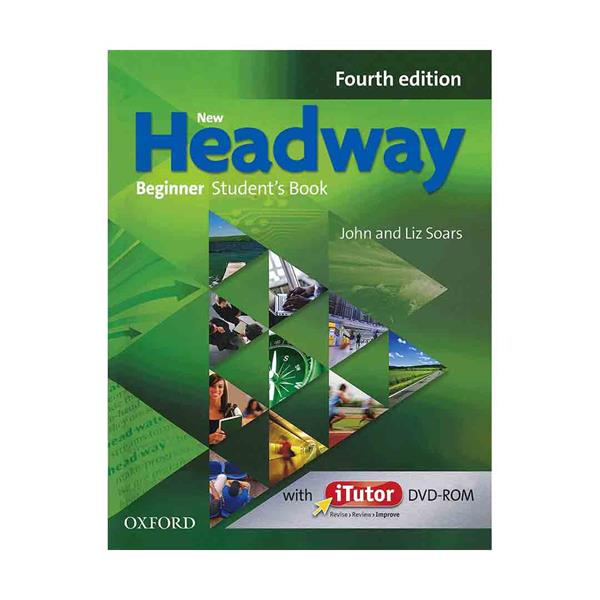 خرید کتاب New Headway Beginner 4th (SB+WB+2CD+DVD)