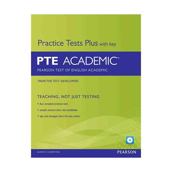 Practice Tests Plus with key PTE Academic  English Book