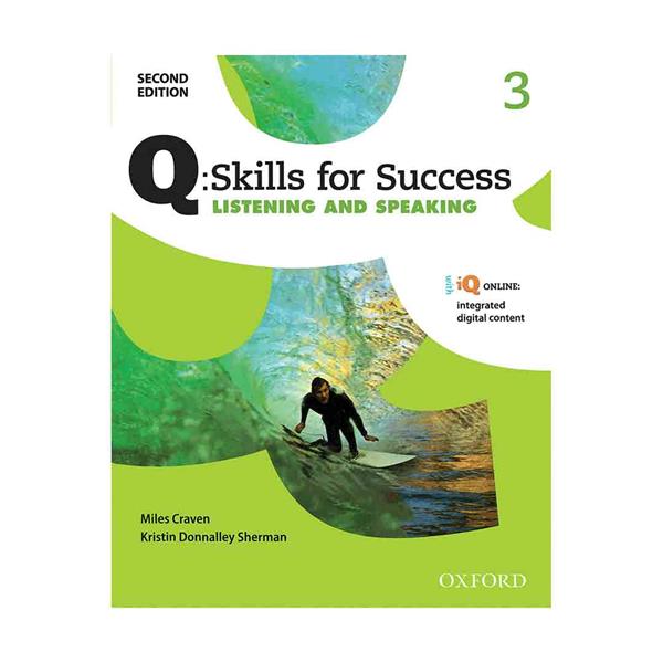خرید کتاب Q Skills for Success 3 Listening and Speaking 2nd + CD
