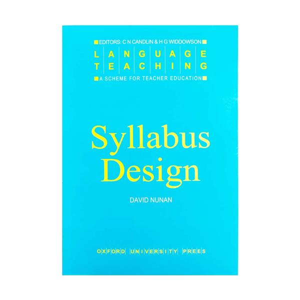 Syllabus Design English Teaching Book