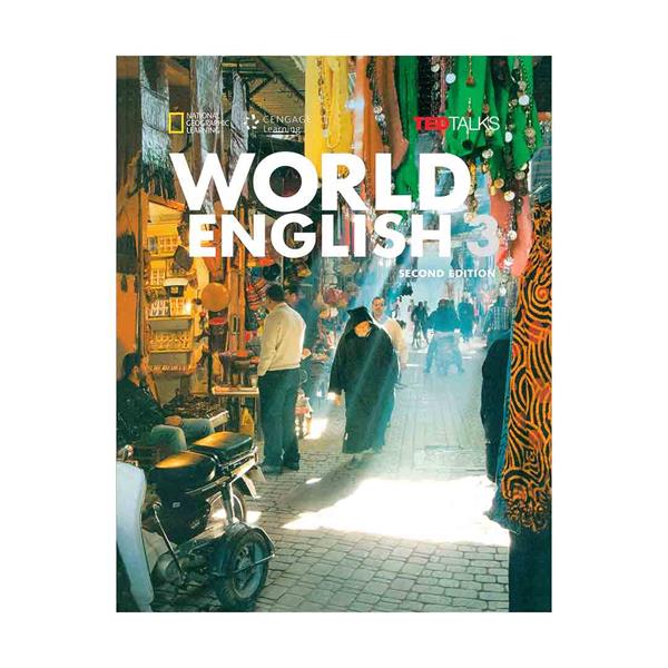 خرید کتاب World English 3 - 2nd (SB+WB+2CD+DVD)