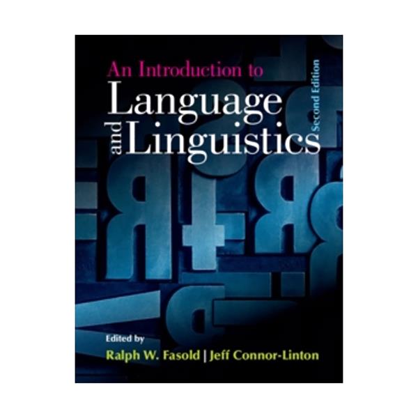 خرید کتاب An Introduction to Language and Linguistics 2nd Edition