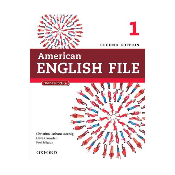American English File 2nd 1 SB+WB+CD English Book
