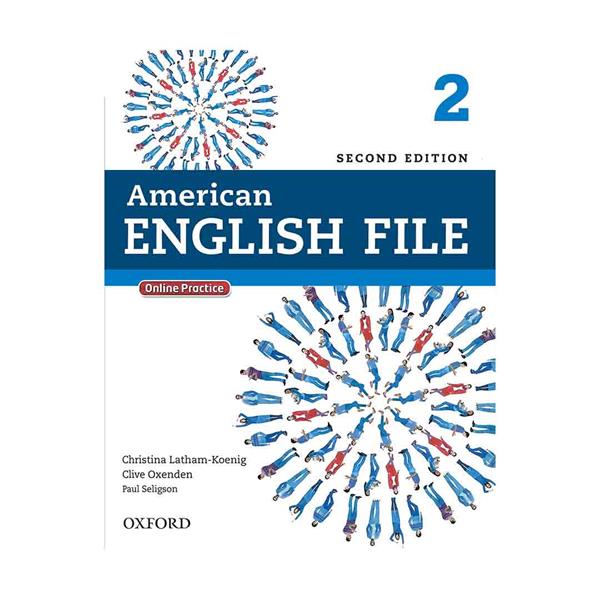 خرید کتاب American English File 2 - 2nd (SB+WB+2CD+DVD)