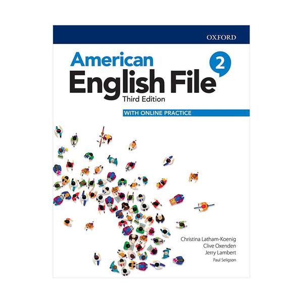 خرید کتابAmerican English File 2 Glossy Papers 3rd (SB+WB+DVD)