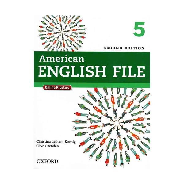 خرید کتاب American English File 5 - 2nd (SB+WB+2CD+DVD)