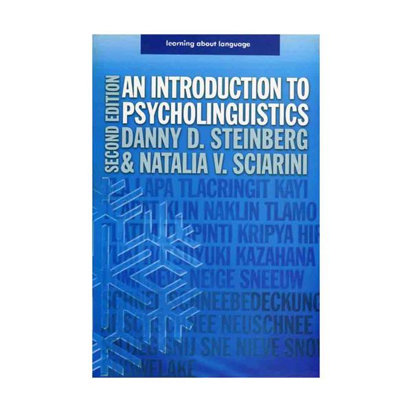 خرید کتاب An Introduction To Psycholinguistics 2nd Steinberg Sciarini 