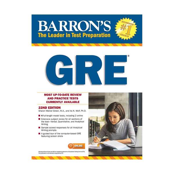 خرید کتاب Barron's GRE (22nd Edition)+CD