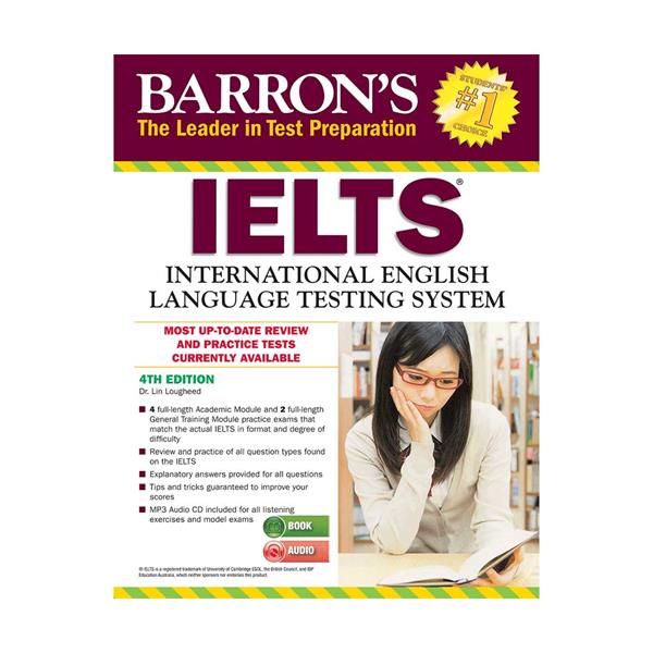 Barrons IELTS 4th+CD English IELTS Book