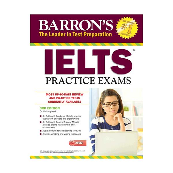 Barrons IELTS Practice Exams 3rd+CD English IELTS Book