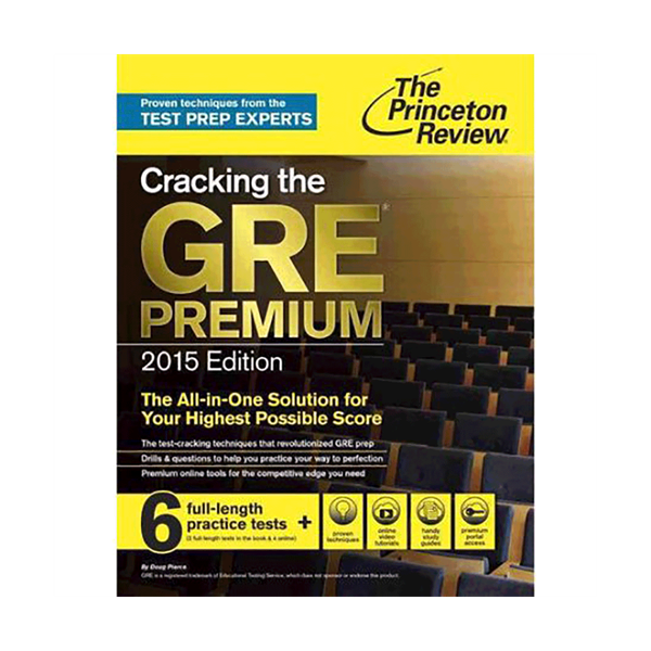 خرید کتاب Cracking the GRE Premium 2015