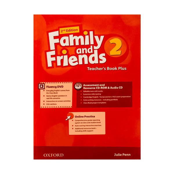 خرید کتاب American Family and Friends 2nd 2 Teachers book+CD