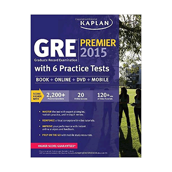 خرید کتاب GRE Premier 2015 with 6 Practice Tests