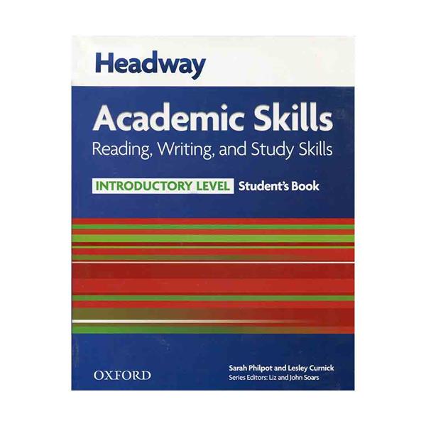 خرید کتاب Headway Academic Skills Introductory Reading Writing and Study + CD
