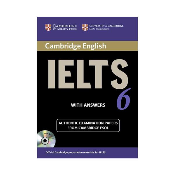 IELTS Cambridge 6 +CD English IELTS Book