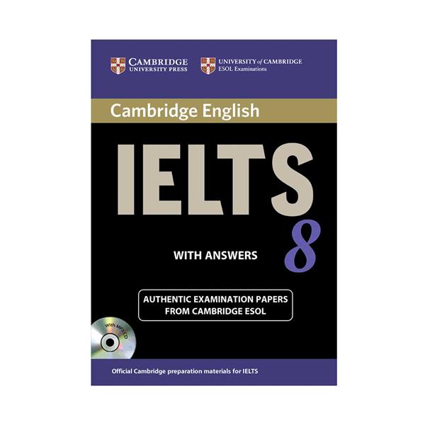 IELTS Cambridge 8 +CD English IELTS Book