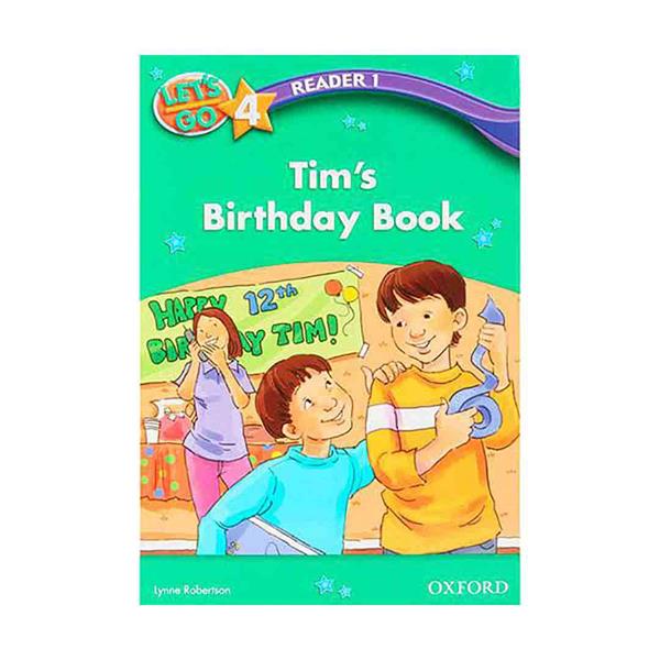 کتاب Lets Go 4 Readers Tims Birthday Book